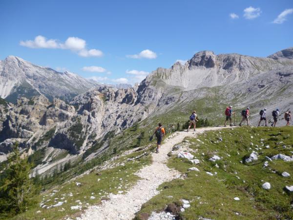Dolomites guided walking holiday in Italy
