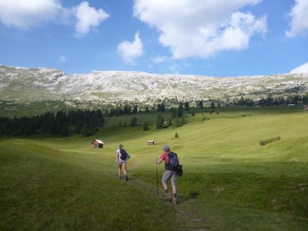Dolomites guided walking holiday in Italy