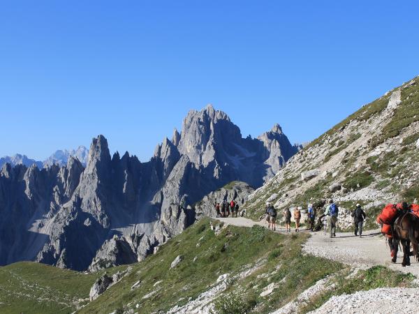 Dolomites guided walking holiday in Italy