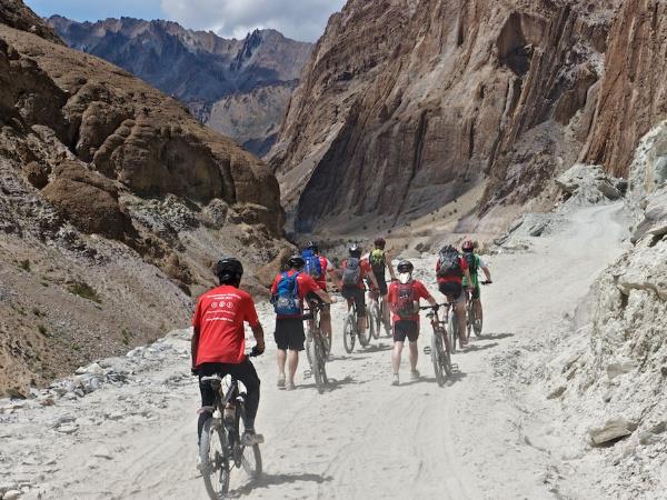 Ladakh hike, bike and raft in India holiday