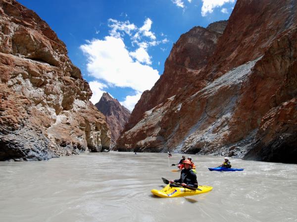 Ladakh hike, bike and raft in India holiday