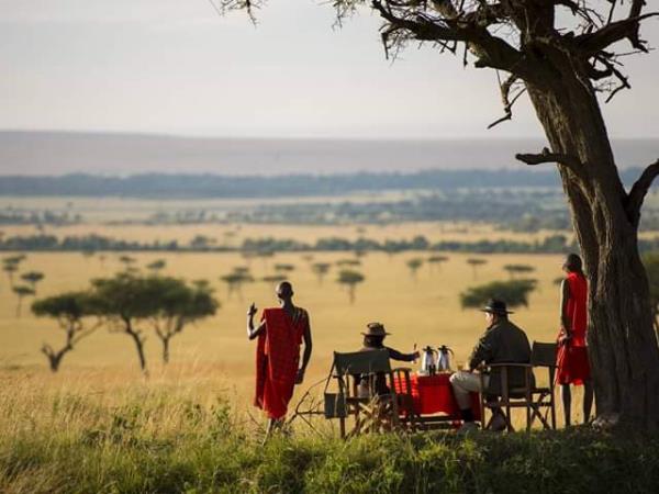 Maasai Mara safari camp in Kenya