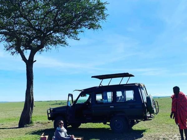 Maasai Mara safari camp in Kenya