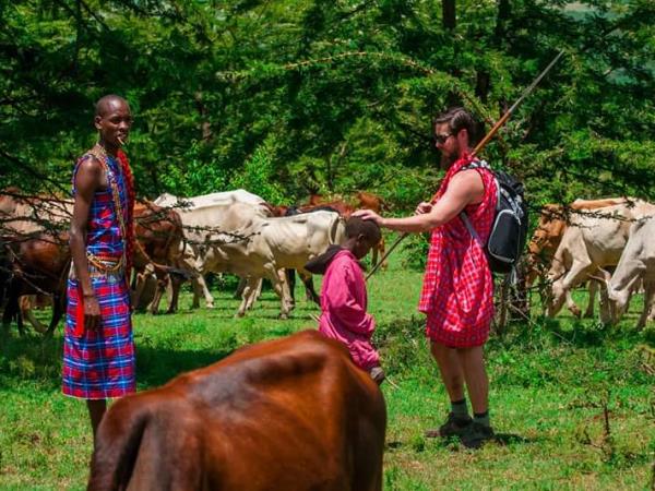 Maasai Mara safari camp in Kenya