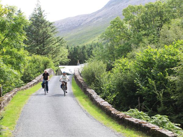 Scotland by boat and bike holiday
