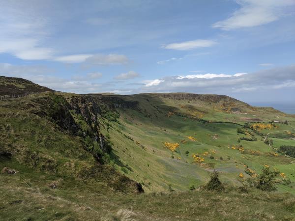 Northern Ireland hiking holiday, mountains and hills