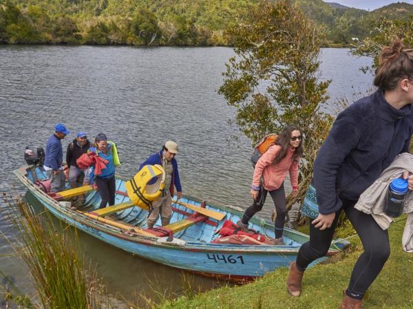 Pacific coast trekking in Southern Chile