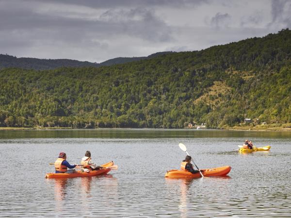 Pacific coast trekking in Southern Chile