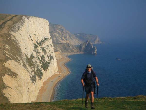 Dorset Coast Path walking holiday in England