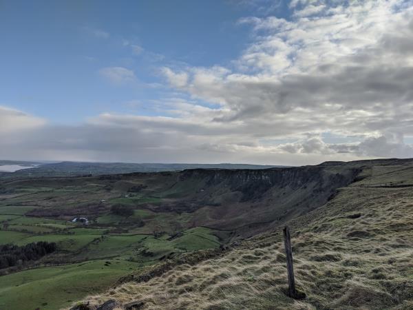 Northern Ireland hiking holiday, mountains and hills