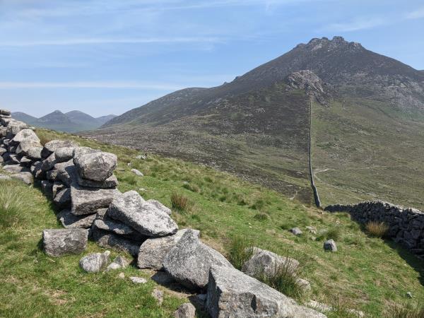 Northern Ireland hiking holiday, mountains and hills