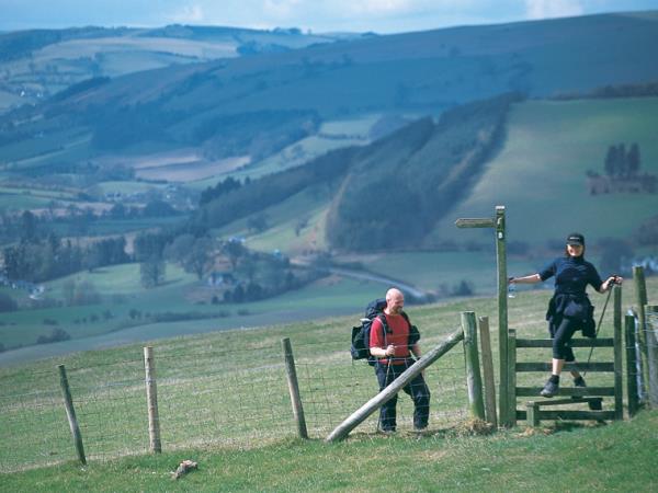 Offa’s Dyke walking holiday in Wales & England