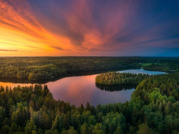 Lake district of Finland holiday