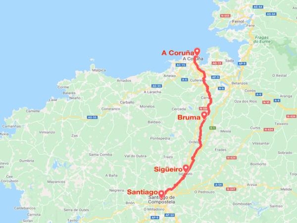 Kerry Camino walking holiday, Ireland to Spain