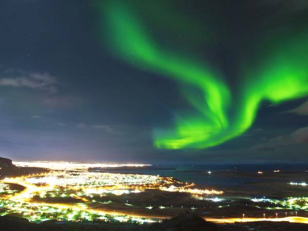 Iceland fly drive holiday, orcas & auroras