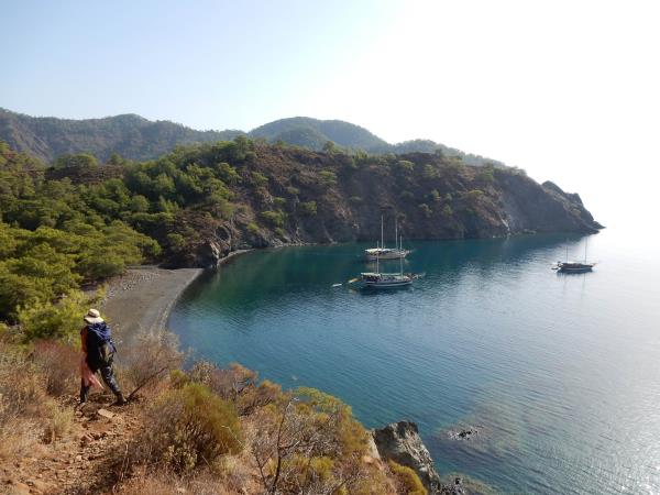 Lycian Way coastal walk holiday