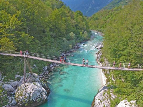 Slovenia lake swimming holiday