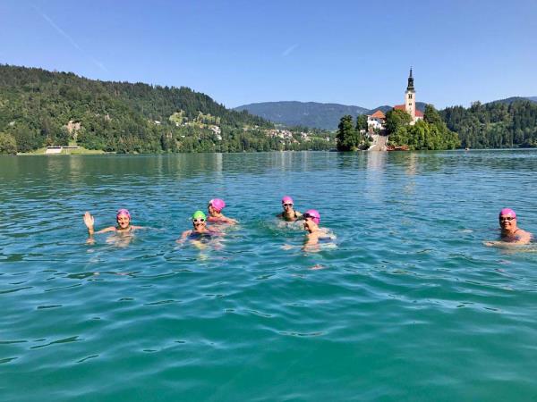 Slovenia lake swimming holiday
