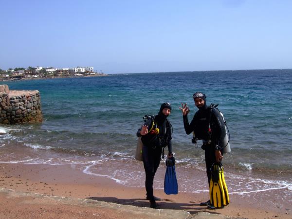 Advanced diving holidays in Dahab