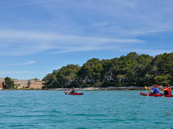 Sibenik Archipelago sea kayaking tour in Croatia