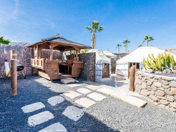Yurt holiday accommodation in Lanzarote, Canary Islands