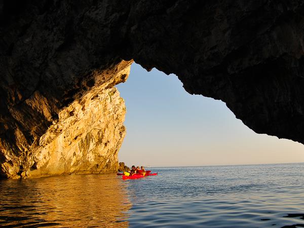 Sibenik Archipelago sea kayaking tour in Croatia