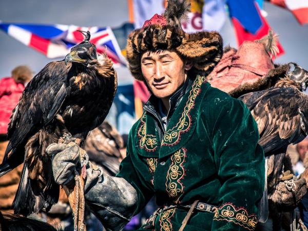 Eagle hunter homestay in Mongolia