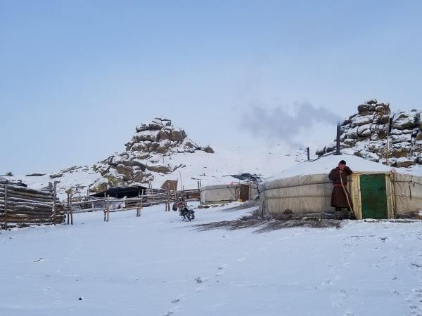 Mongolia winter holiday
