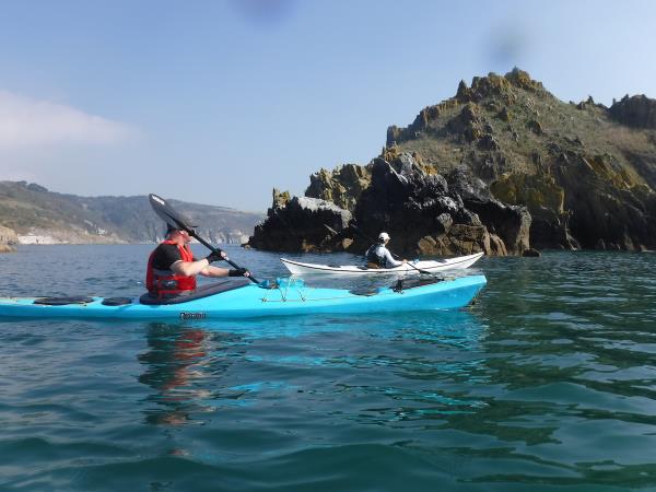 Sea kayaking holidays for two in Devon