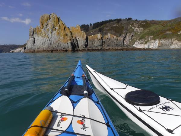 Sea kayaking short breaks in Devon