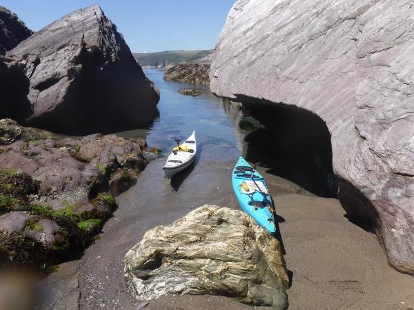 Sea kayaking short breaks in Devon