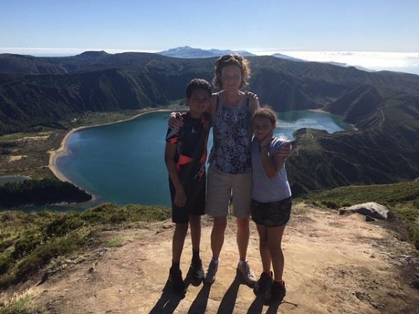 Azores family holiday, whale watching and walking