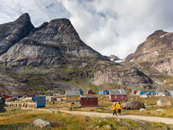 Greenland adventure holiday, sea, land and air