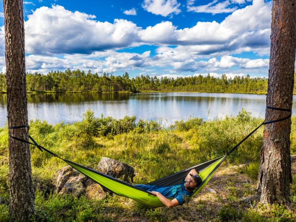 Sweden rewilding and yoga holiday