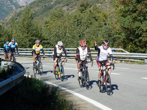 Cycling Tour de France climbs in the South Alps