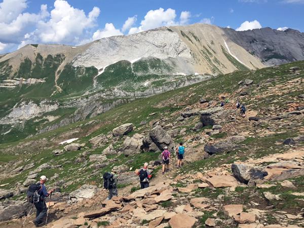 Mont Blanc walking holidays