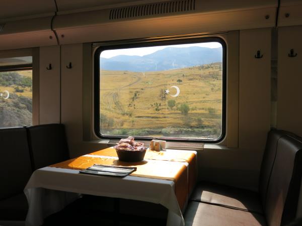 London to Georgia by train holiday