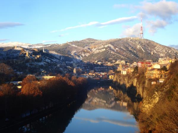 London to Georgia by train holiday