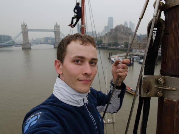 Tall ship sailing pirate festivals in English Channel