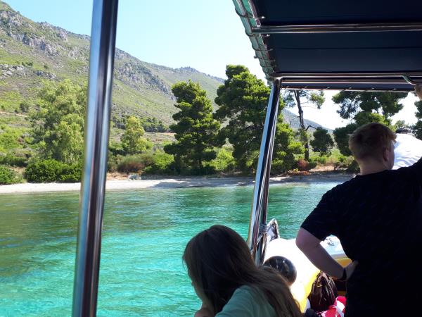 Seal conservation holiday in Greece