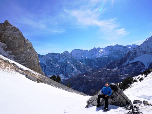 Snowshoeing in Albania holiday