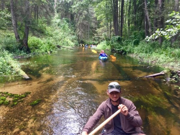 Canoeing & wild swimming holiday in Poland