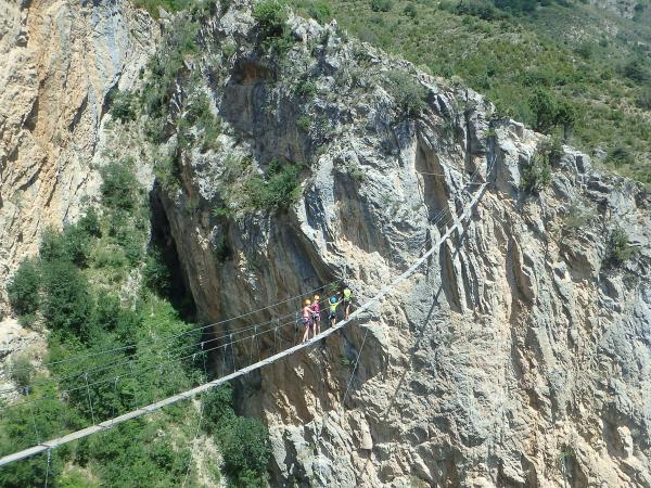 Via ferrata holiday in France