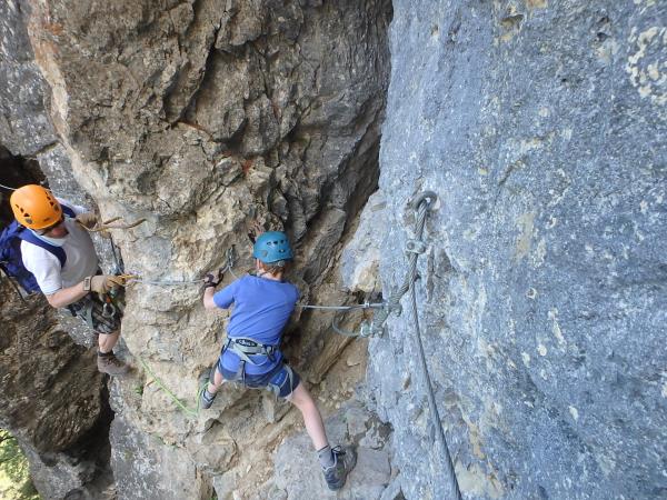 Via ferrata holiday in France
