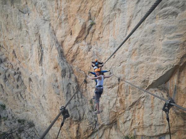 Via ferrata holiday in France
