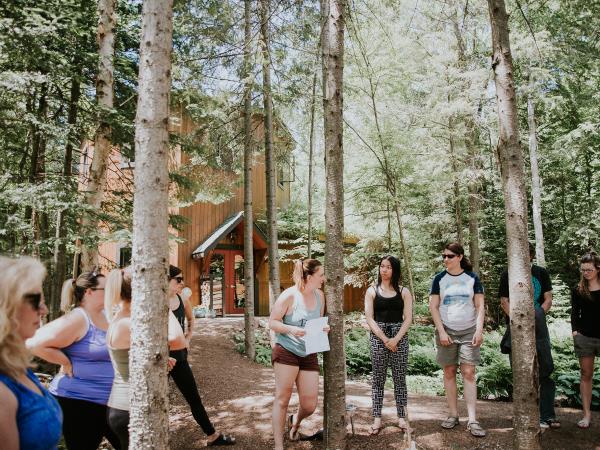 Leadership retreat in Algonquin Park, Canada