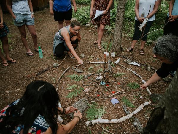 Leadership retreat in Algonquin Park, Canada