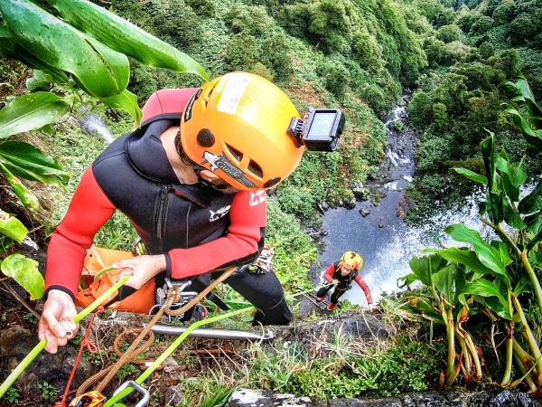 Azores canyoning holiday, Flores