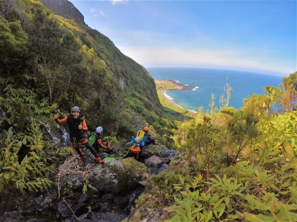 Azores canyoning holiday, Flores