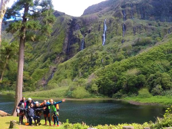Azores canyoning holiday, Flores